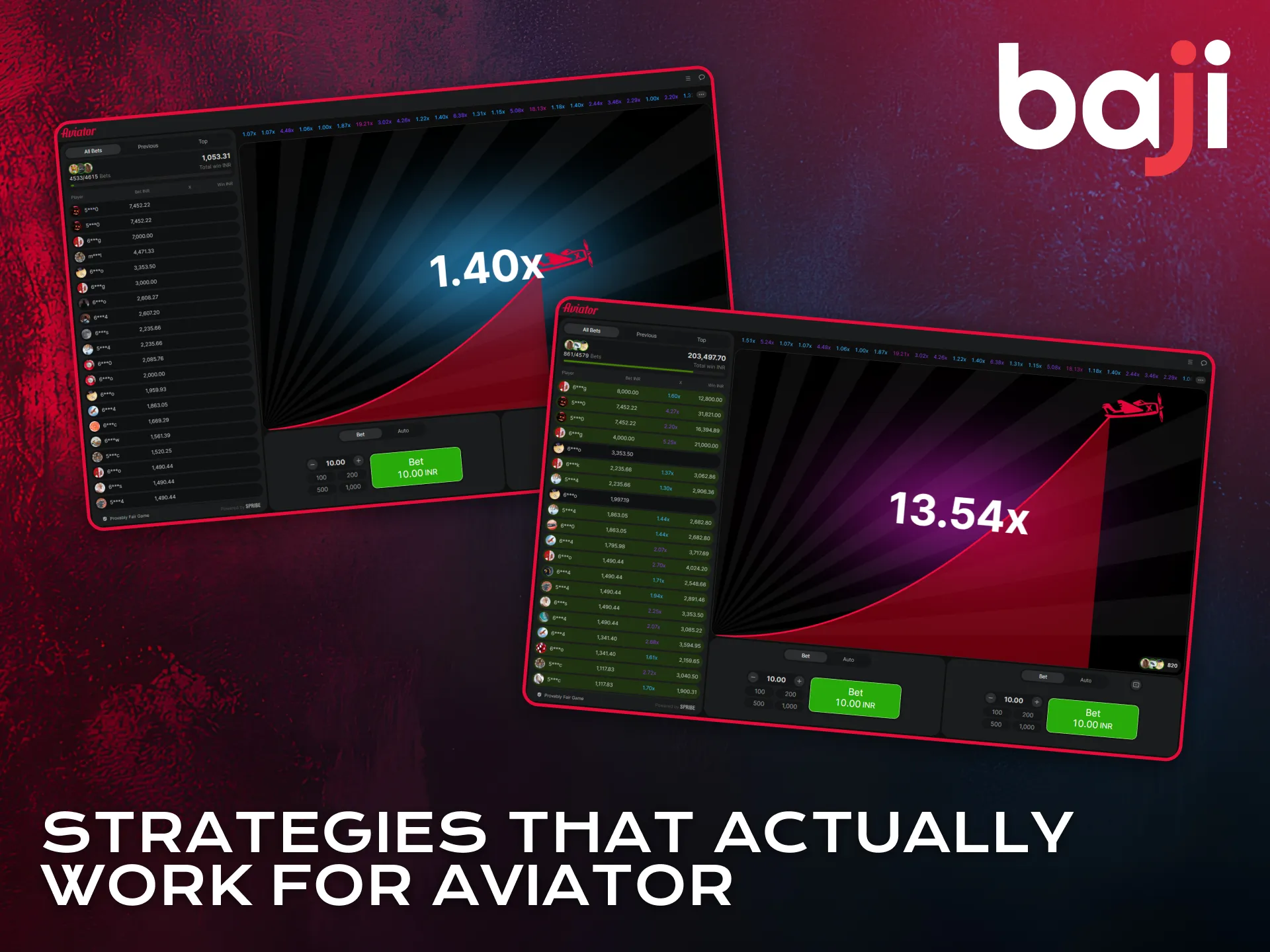 Use effective strategies to improve Aviator results on Baji Live.