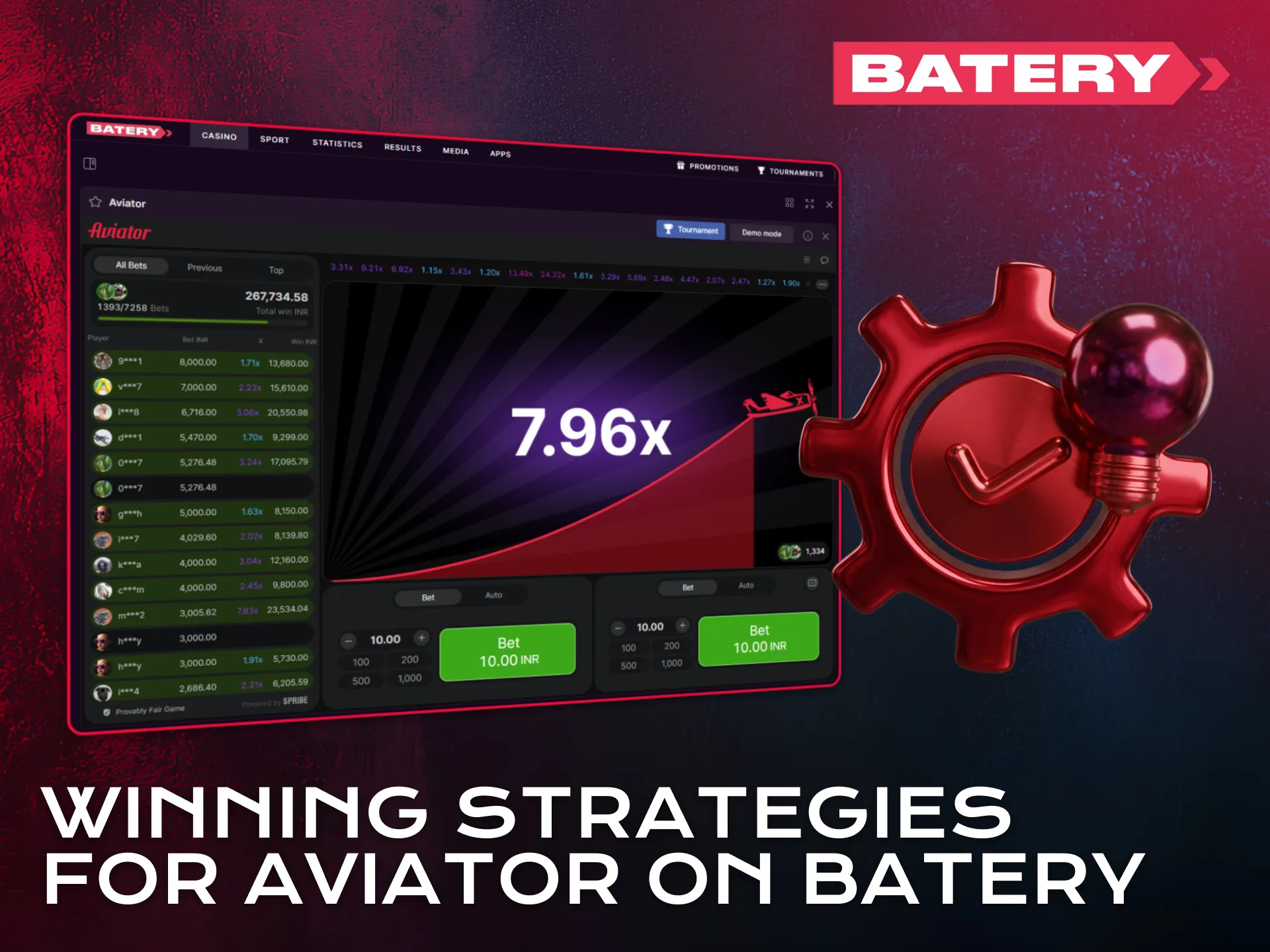 Use smart strategies to improve results in Batery Aviator gameplay.