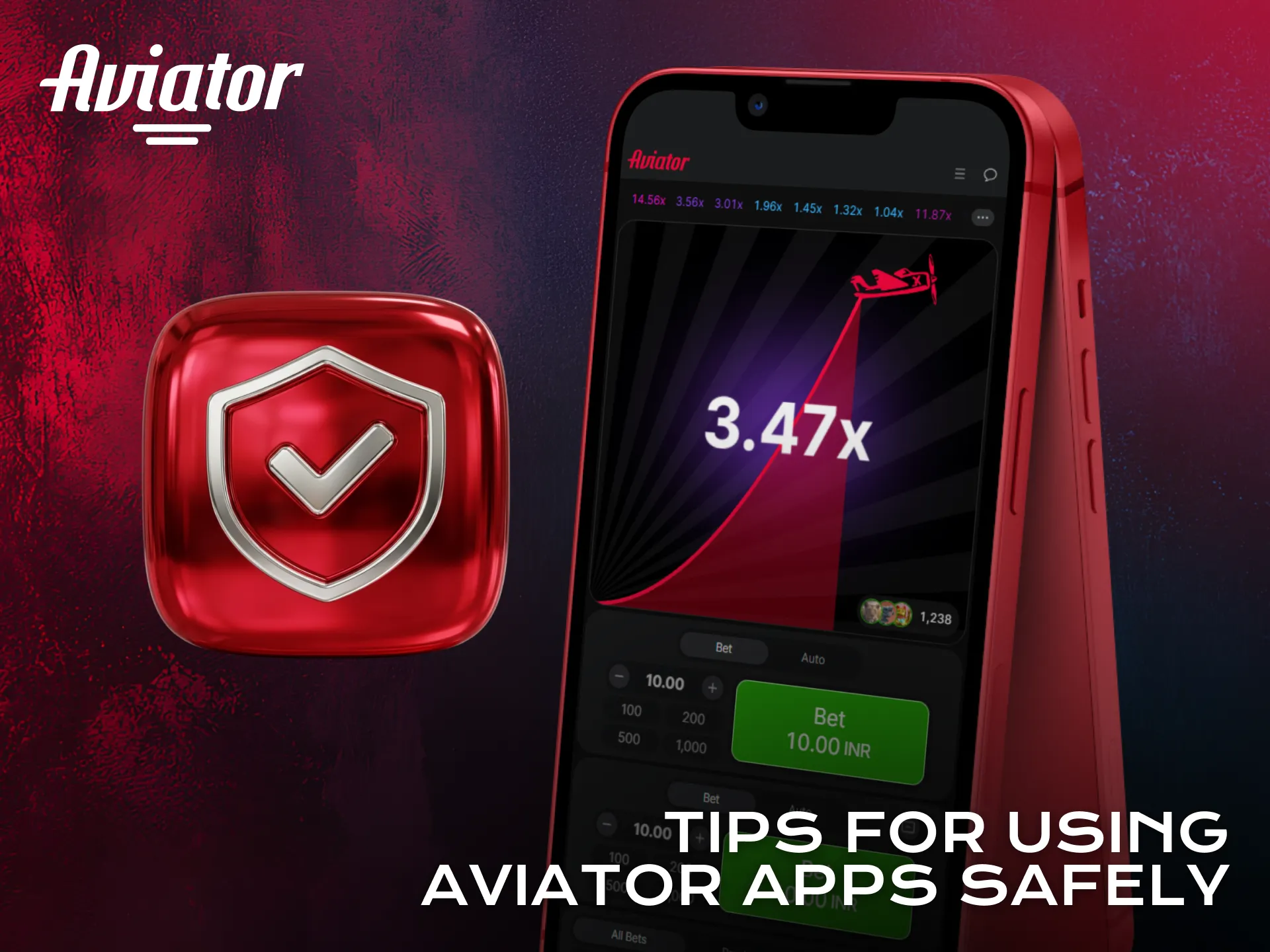 Follow safety tips to use Aviator app platforms securely online.