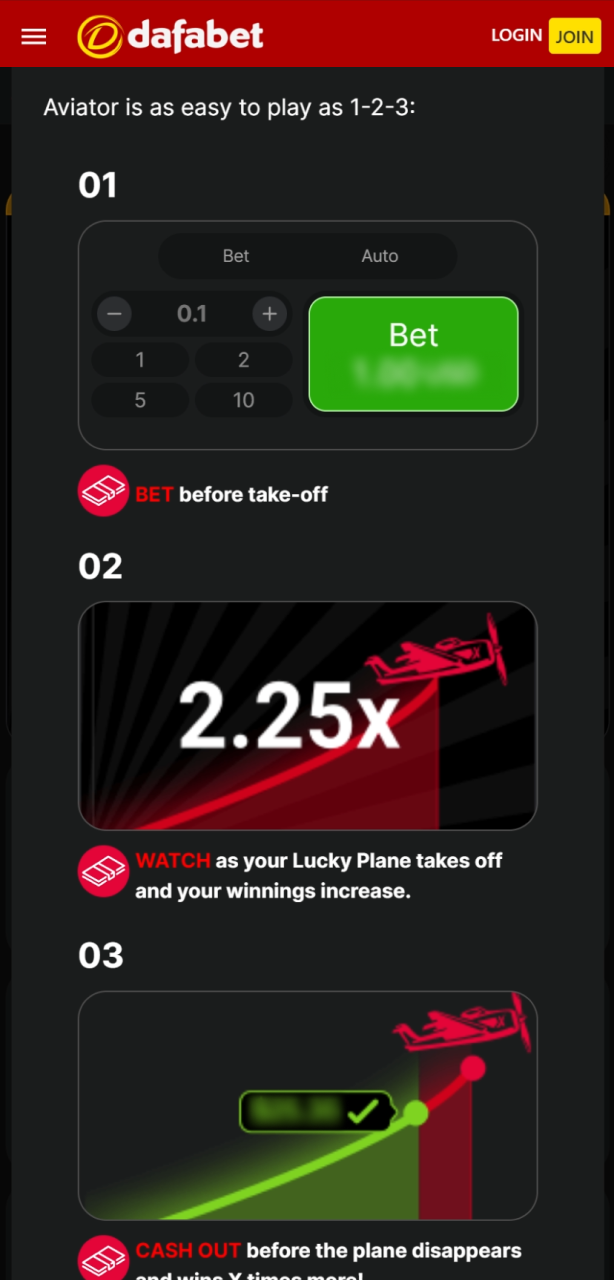 Review the official Aviator game rules and betting limits at Dafabet India.