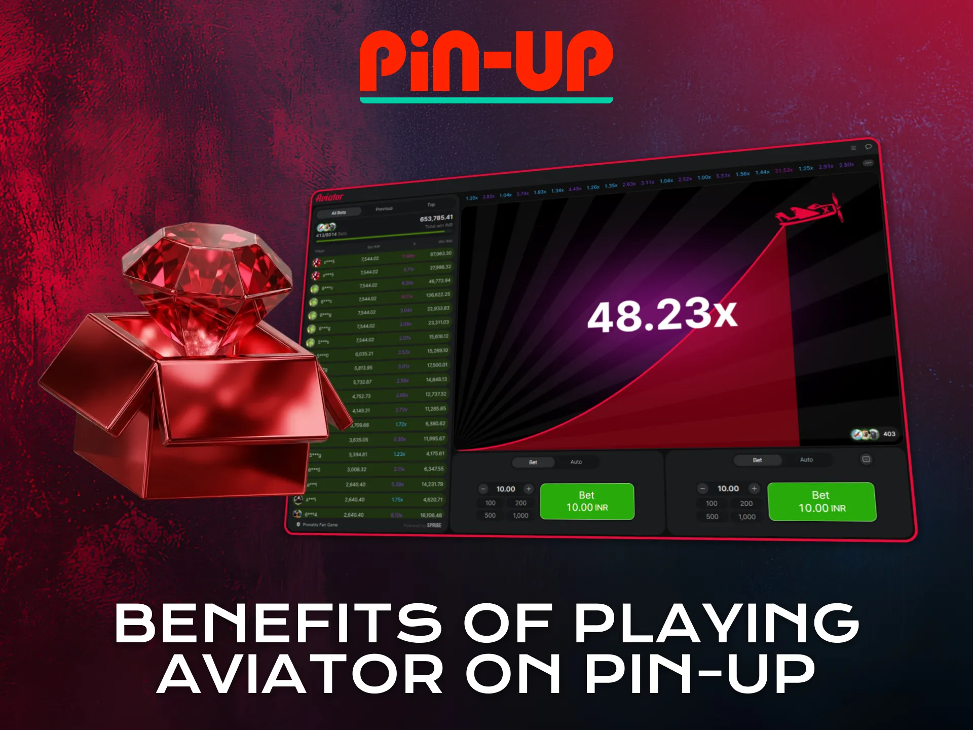 Discover key benefits of playing Aviator on Pin-Up platform.