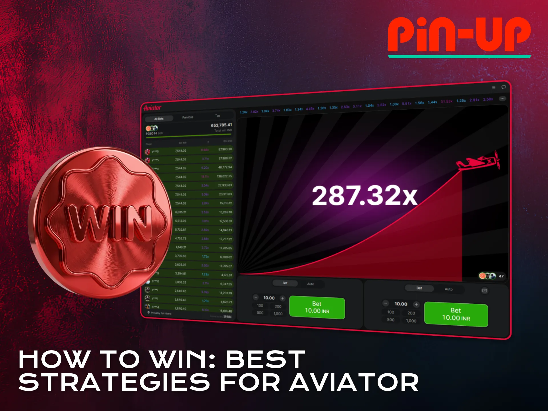 Use proven strategies to improve Aviator results on Pin-Up.