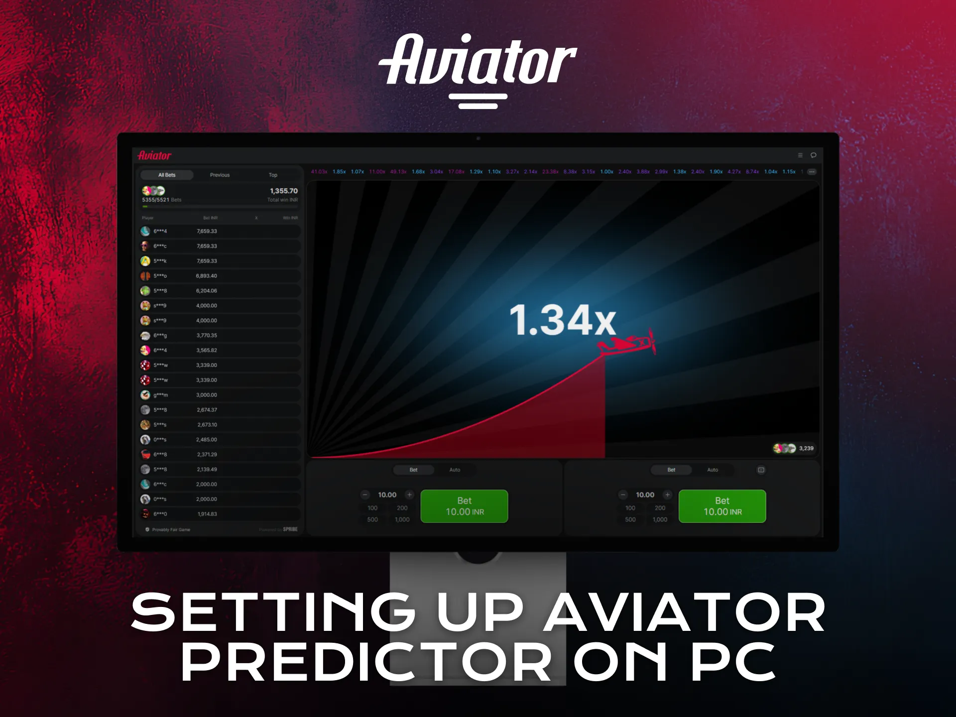 Set up Aviator predictor on PC to access extended functionality.